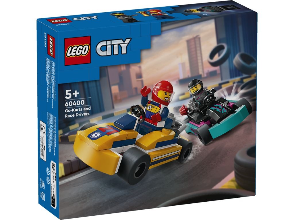 LEGO 60400 Gokarty i kierowcy wyścigowi