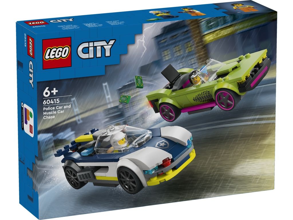 LEGO 60415 Pościg radiowozu za muscle carem