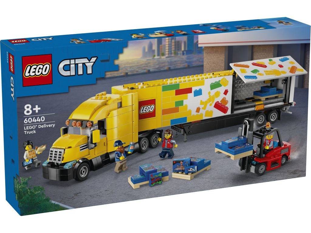 LEGO 60440 Żółta ciężarówka dostawcza