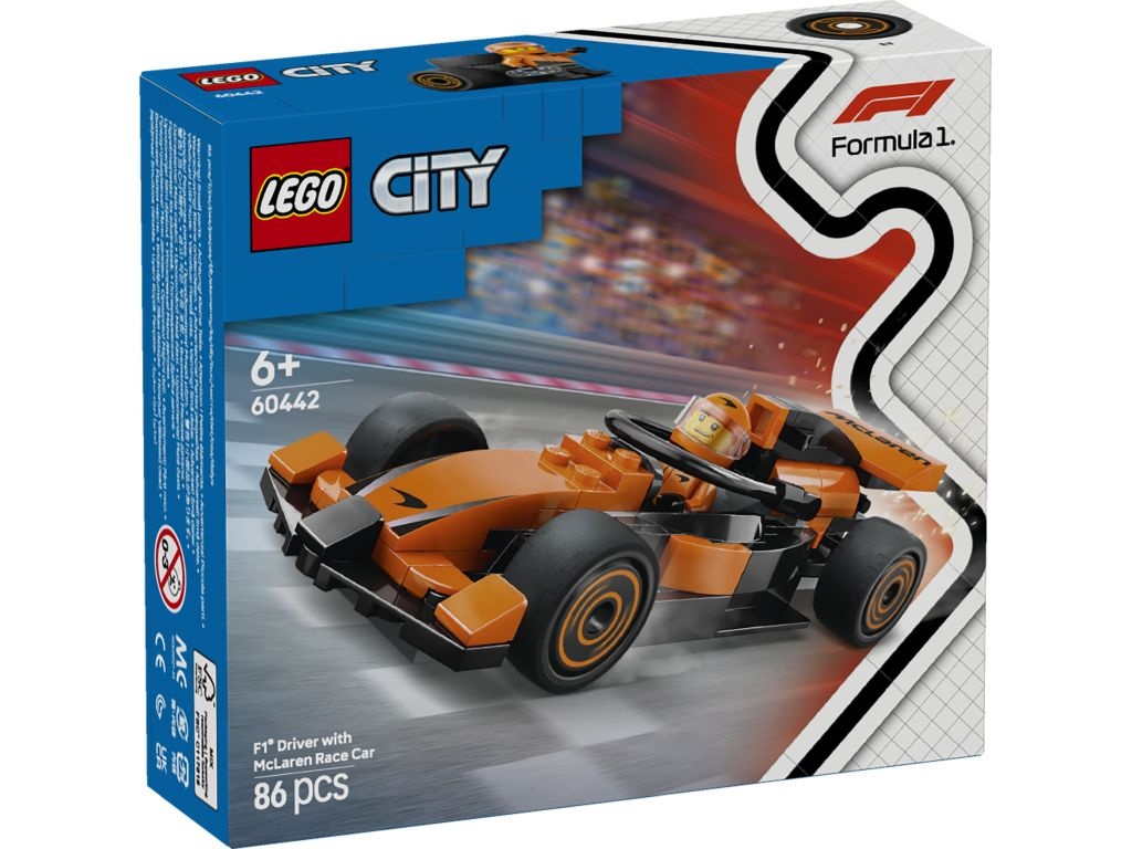 LEGO 60442 F1 Kierowca i bolid McLaren