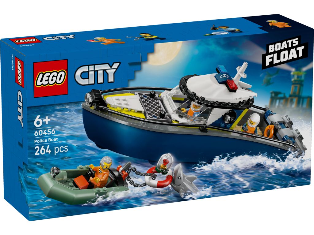 LEGO 60456 Pościg łodzią policyjną