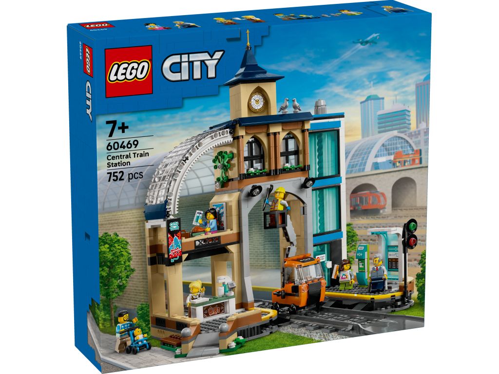 LEGO 60469 Centralny dworzec kolejowy