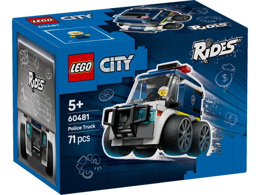 LEGO 60481 Pojazdy – Ciężarówka policyjna