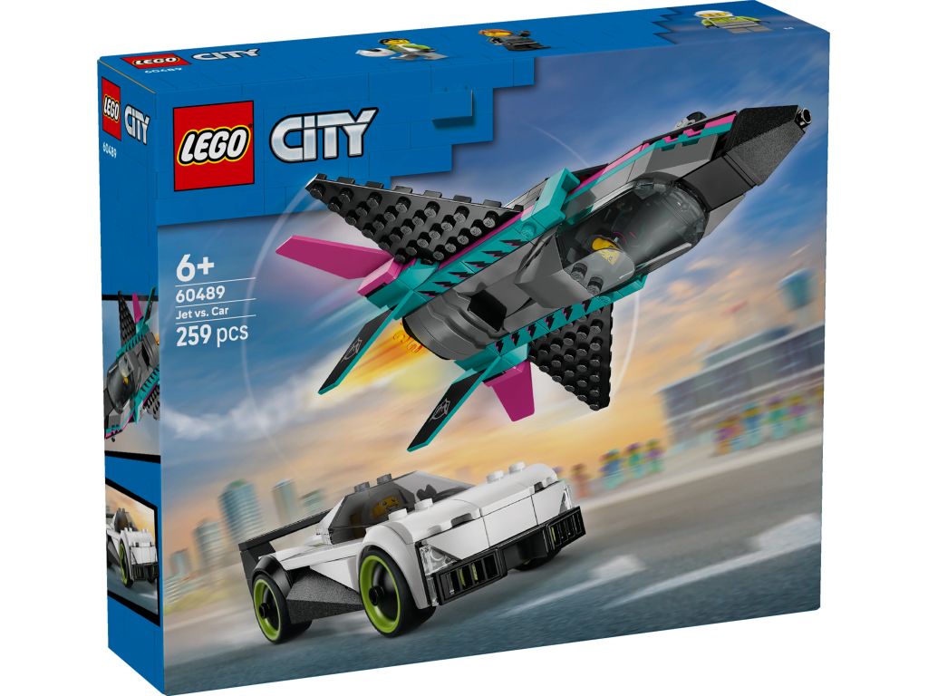 LEGO 60489 Odrzutowiec kontra samochód