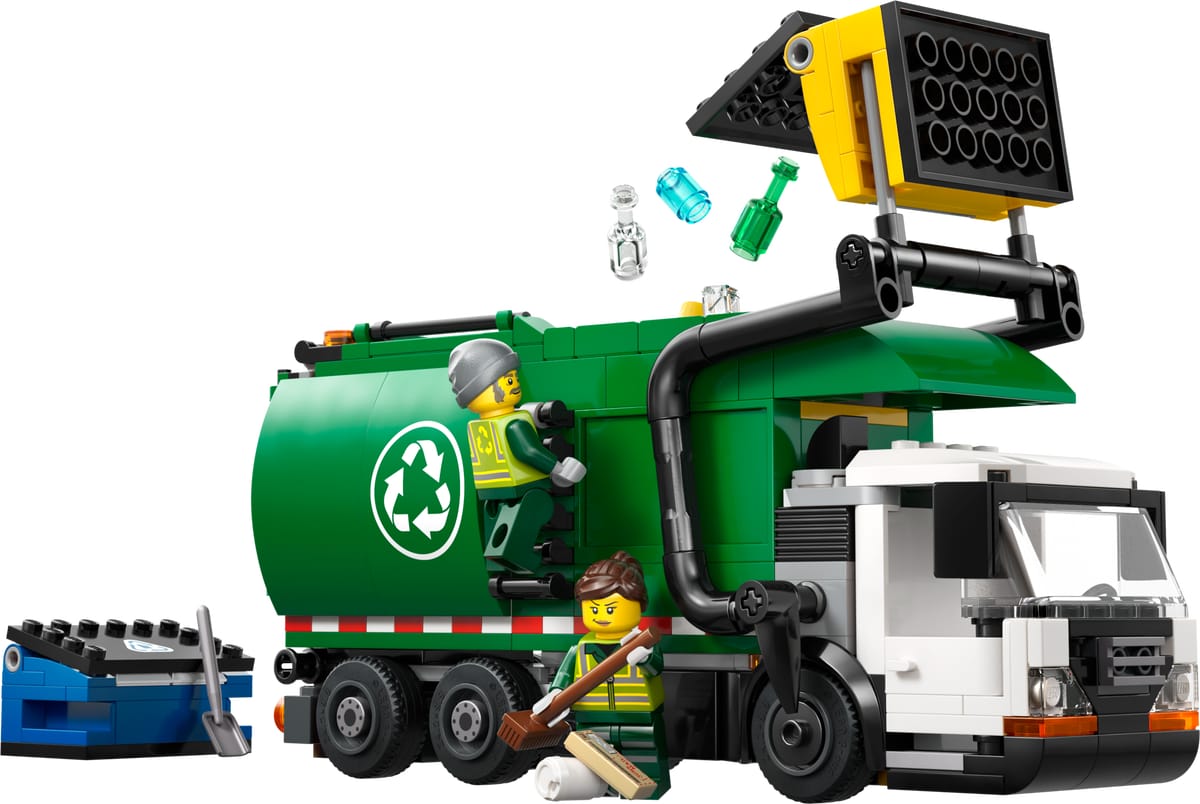 LEGO 60495 Ciężarówka recyklingowa