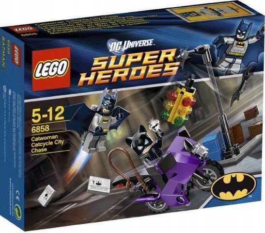 LEGO 6858 Catwoman Catcycle City Chase