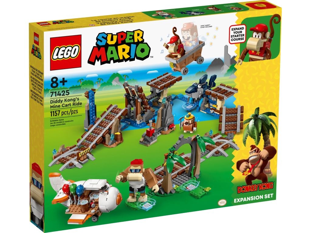 LEGO 71425 Przejażdżka wagonikiem Diddy Konga - zestaw rozszerzający