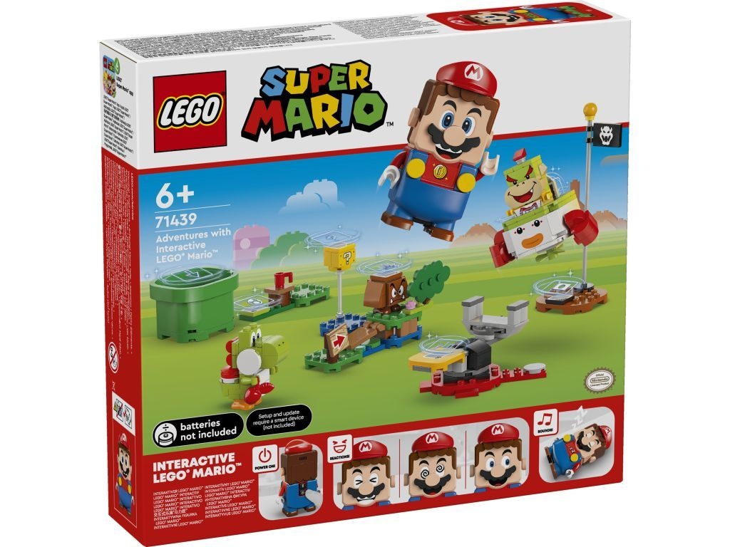 LEGO 71439 Przygody z interaktywną figurką Mario