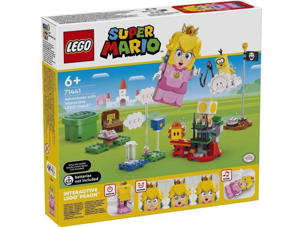 LEGO 71441 Przygody z interaktywną figurką Peach