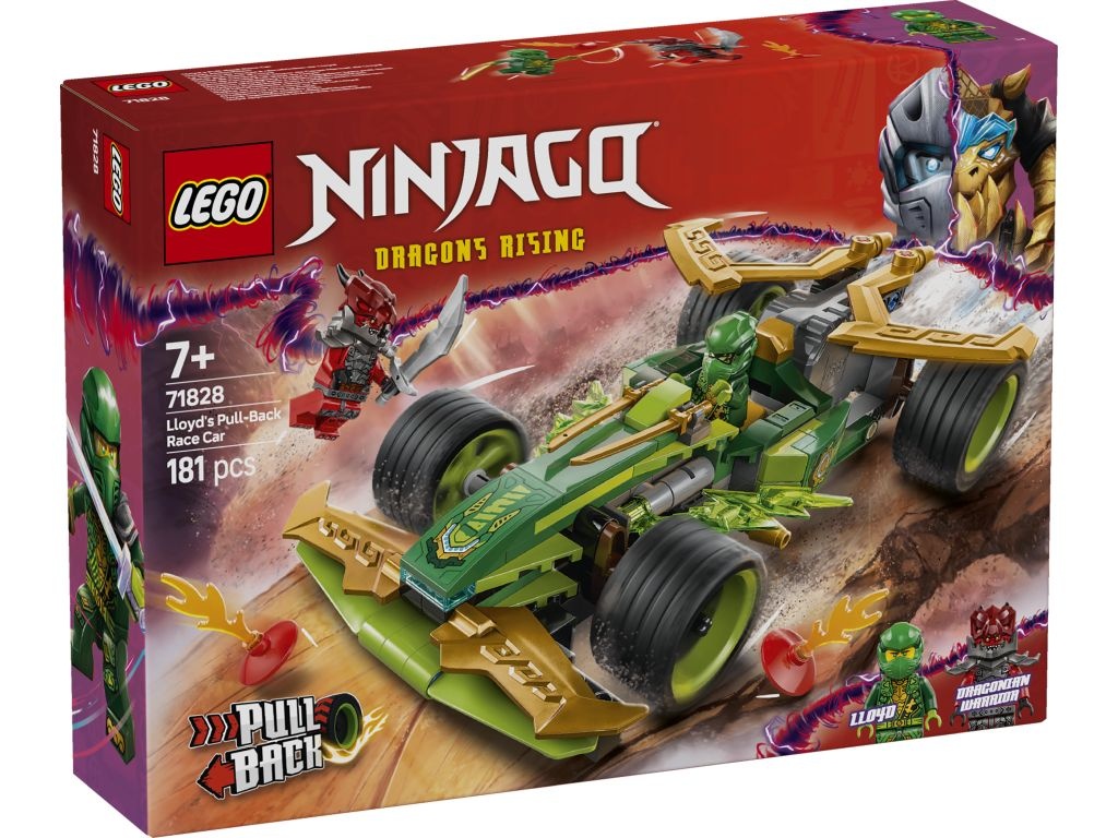 LEGO 71828 Samochód wyścigowy Lloyda z napędem typu pull-back
