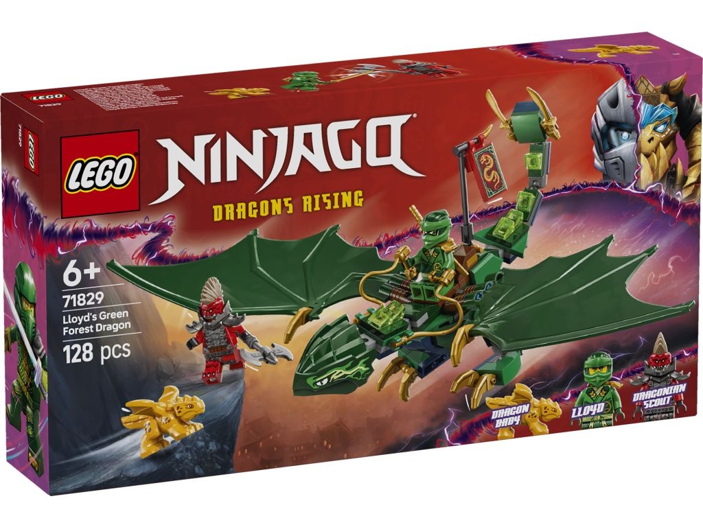 LEGO 71829 Zielony leśny smok Lloyda