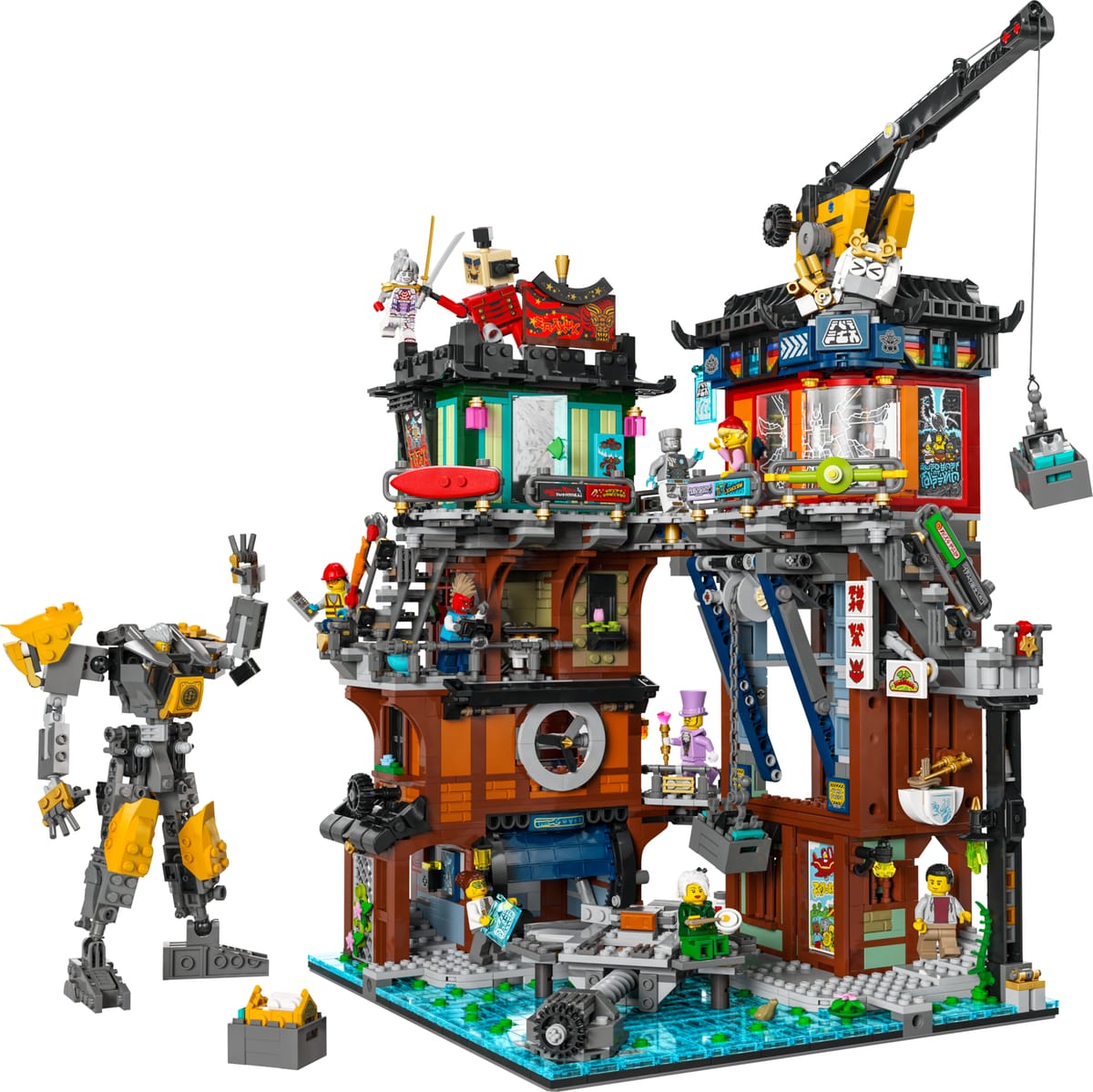LEGO 71837 Warsztaty w mieście Ninjago