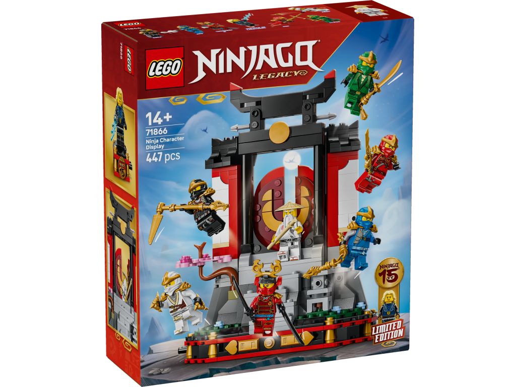 LEGO 71866 Ozdoba z postaciami Ninja – 15-lecie