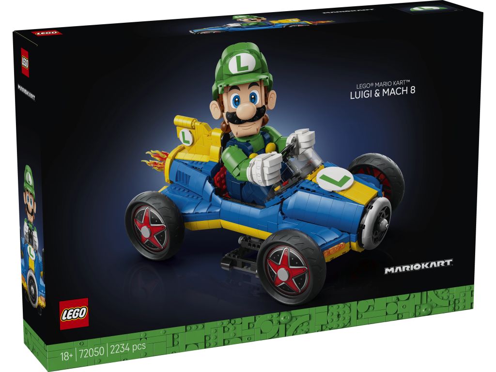 LEGO 72050 Mario Kart - Luigi i Mach 8
