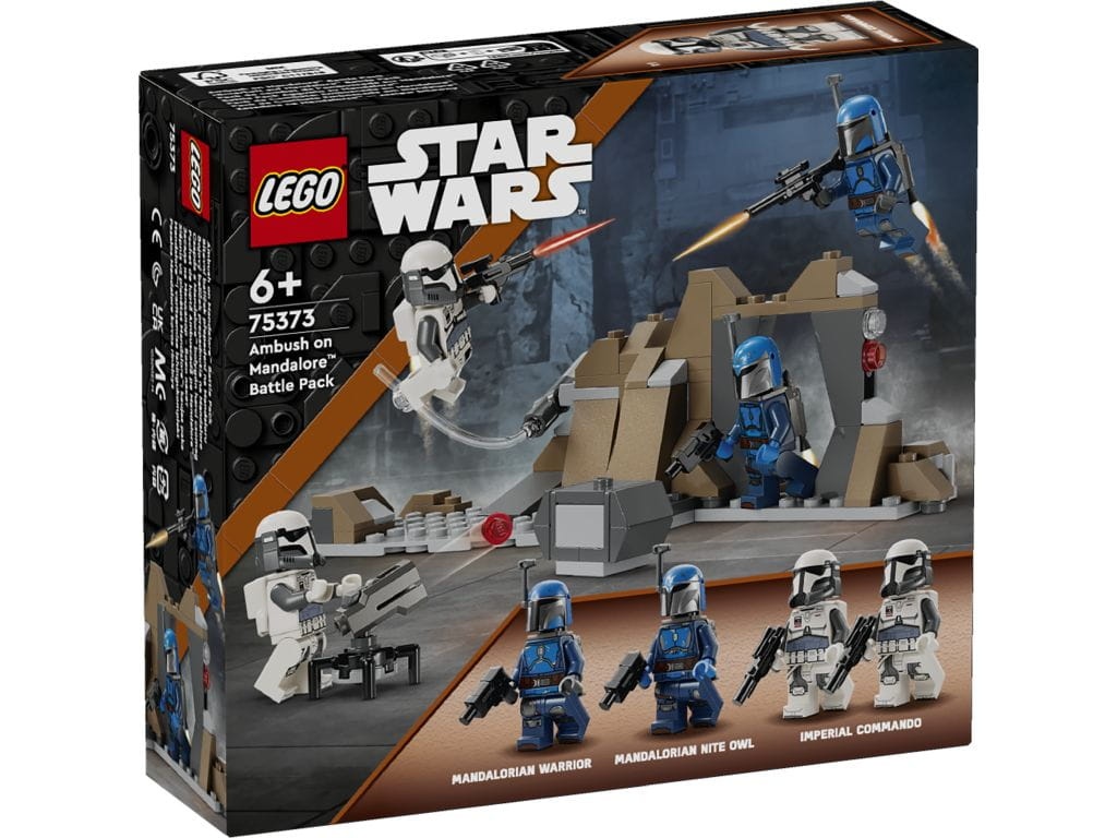 LEGO 75373 Zasadzka na Mandalorze – zestaw bitewny