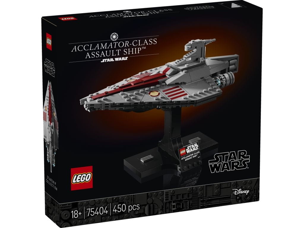 LEGO 75404 Krążownik szturmowy typu Acclamator