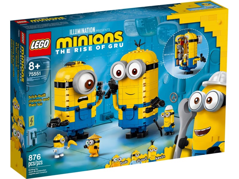 LEGO 75551 Brick-Built Minions and Their Lair