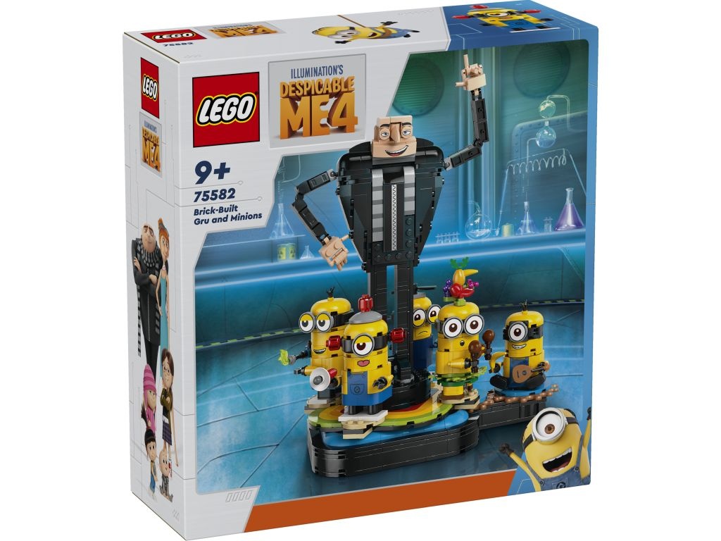 LEGO 75582 Brick-Built Gru and Minions
