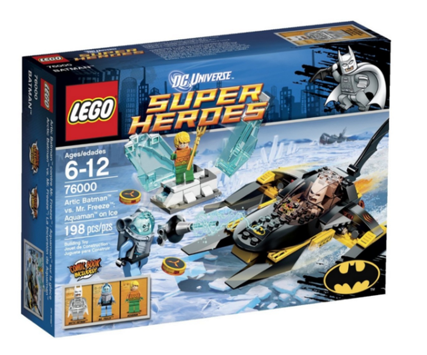 LEGO 76000 Arctic Batman vs. Mr. Freeze: Aquaman on Ice