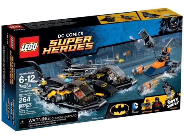 LEGO 76034 Batboat Harbor Pursuit