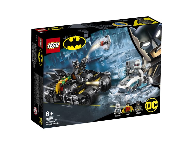 LEGO 76118 Mr. Freeze Batcycle Battle