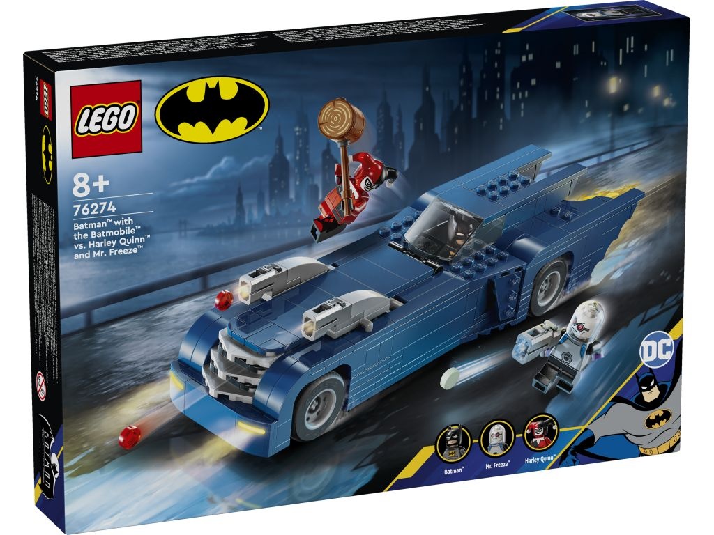 LEGO 76274 Batman with the Batmobile vs Harley Quinn and Mr. Freeze