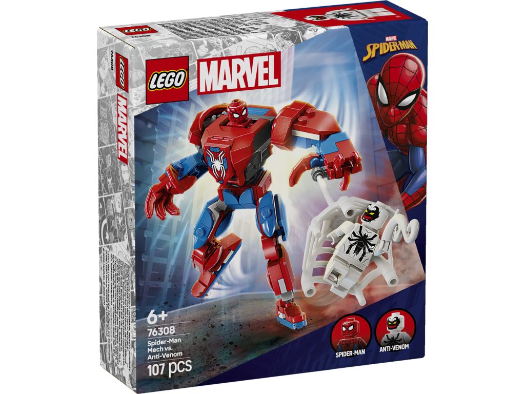 LEGO 76308 Mech Spider-Mana kontra Anti-Venom
