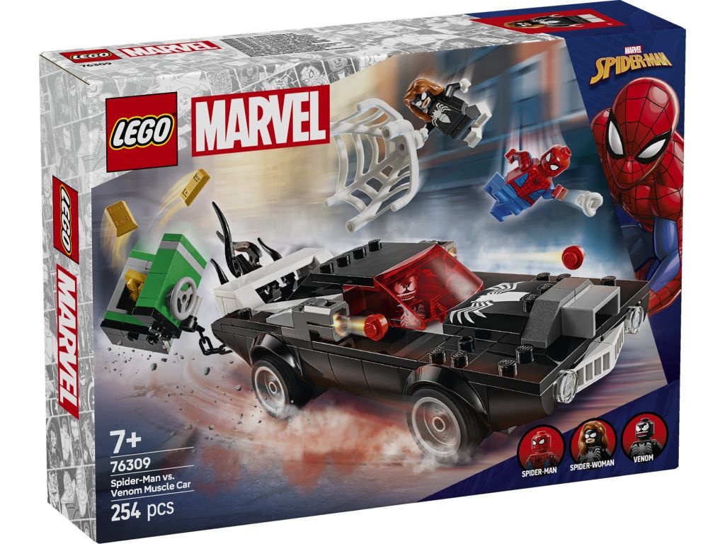 LEGO 76309 Spider-Man kontra muscle car Venoma