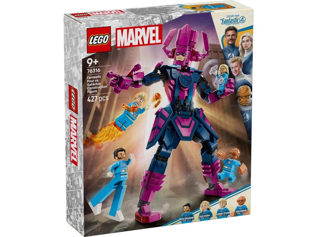 LEGO 76316 Figurka Fantastycznej Czwórki kontra Galactus