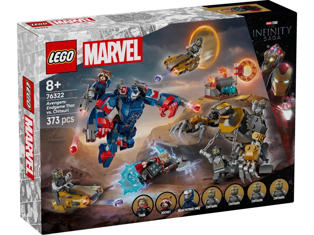 LEGO 76322 Avengers: Koniec gry – Thor kontra Chitauri