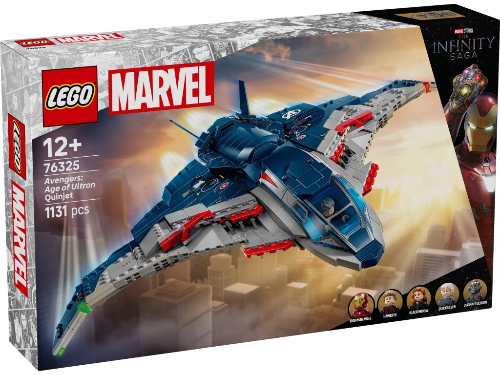 LEGO 76325 Avengers: Czas Ultrona – Quinjet