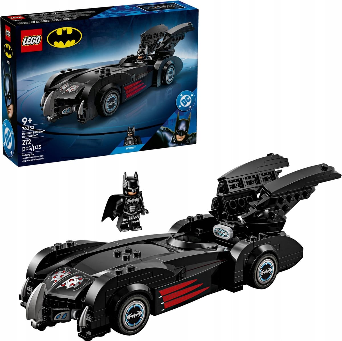LEGO 76333 Batmobil z filmu Batman i Robin