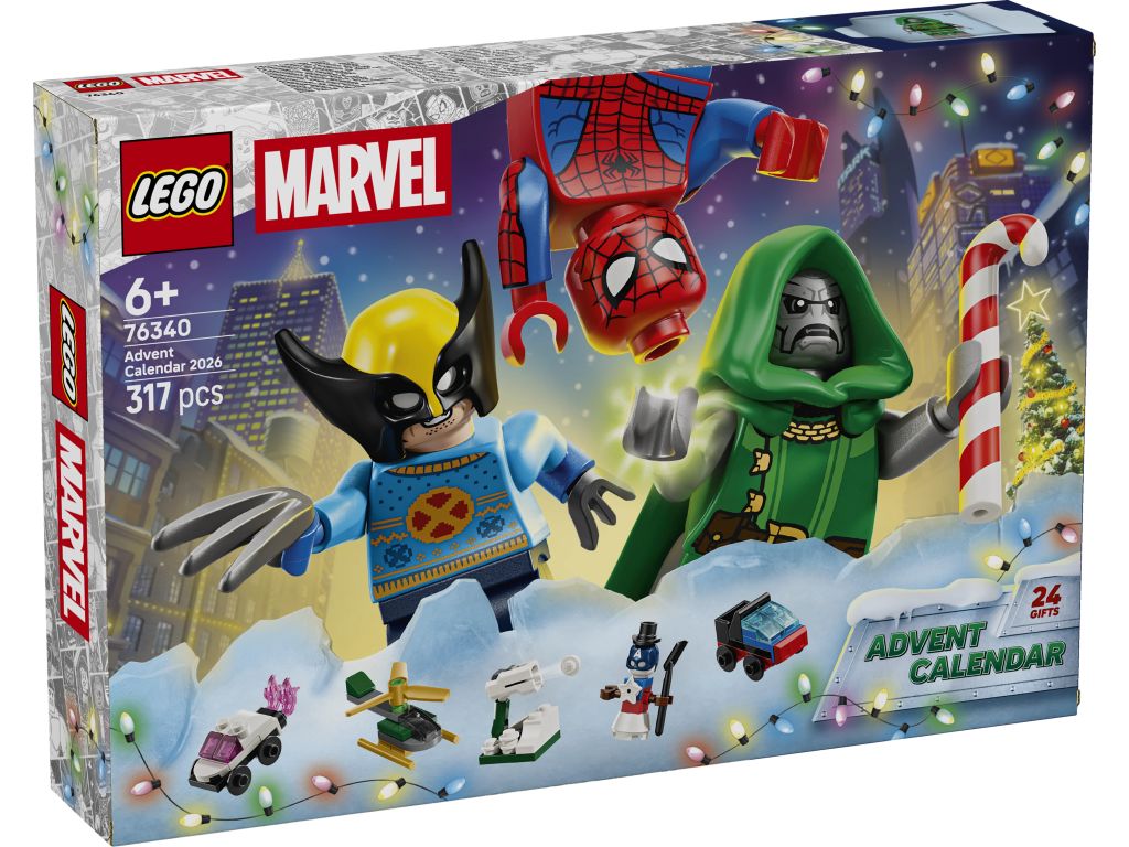 LEGO 76340 LEGO Marvel – kalendarz adwentowy na 2026 rok