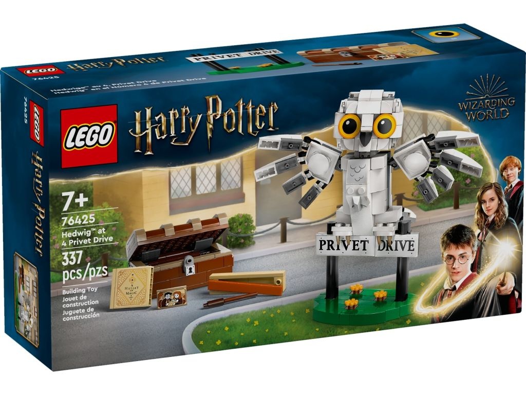 LEGO 76425 Hedwiga z wizytą na ul. Privet Drive 4