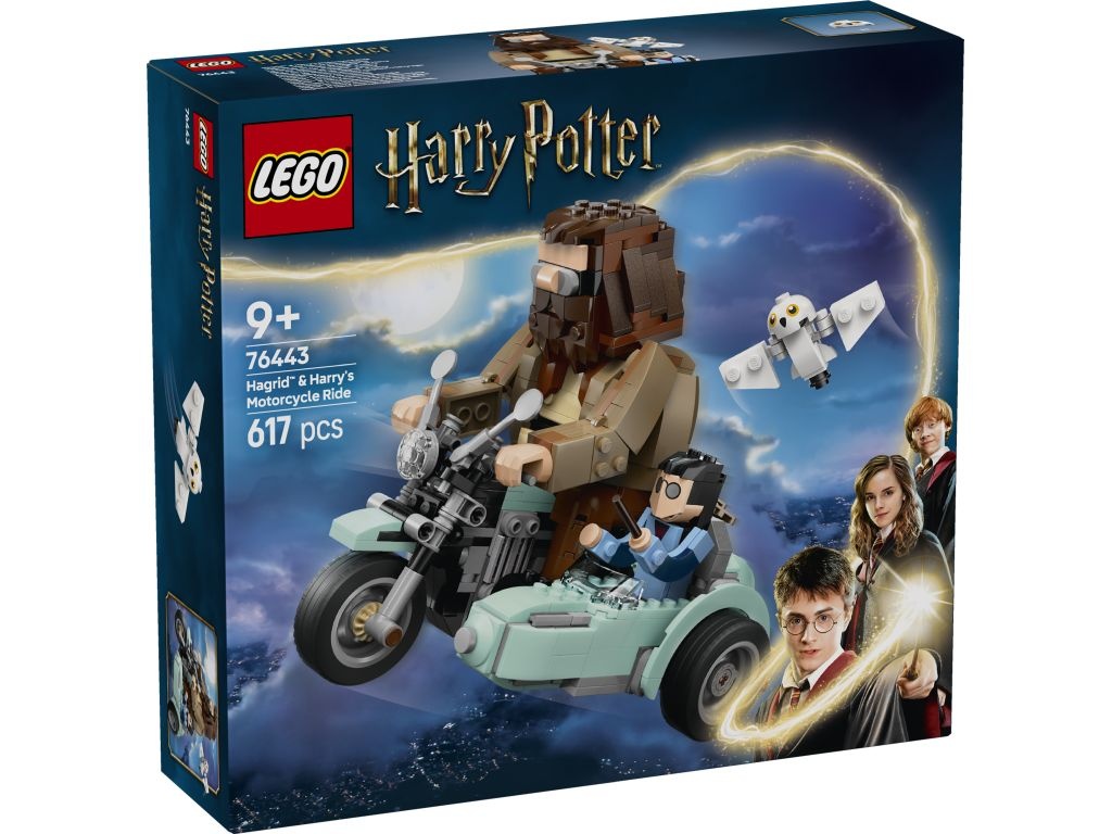 LEGO 76443 Przejażdżka motocyklowa Hagrida i Harry'ego