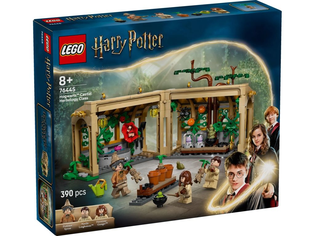 LEGO 76445 Zamek Hogwart: zajęcia z zielarstwa