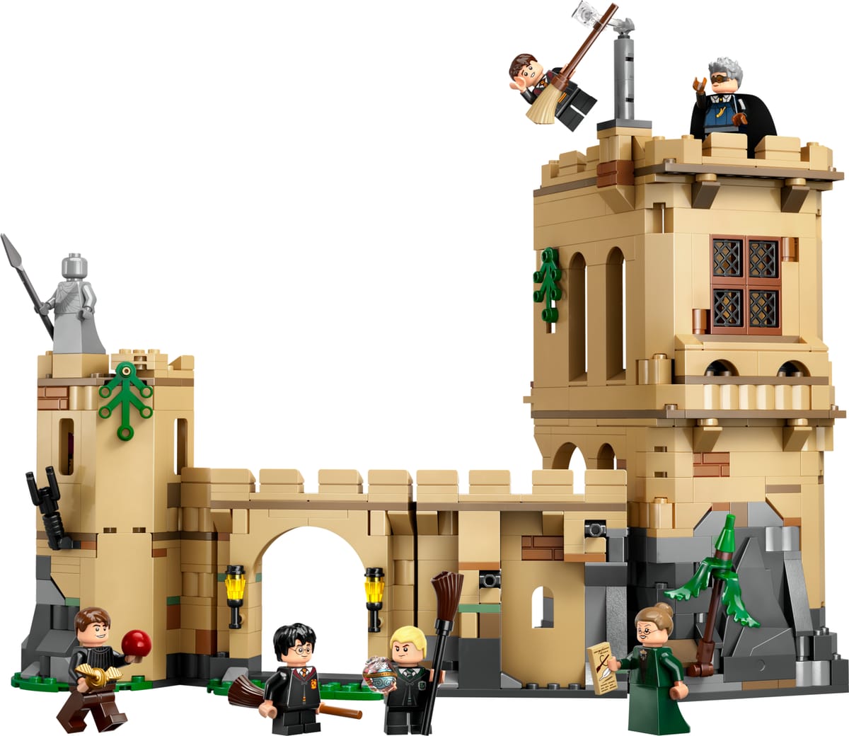LEGO 76447 Zamek Hogwart: lekcja latania na miotle