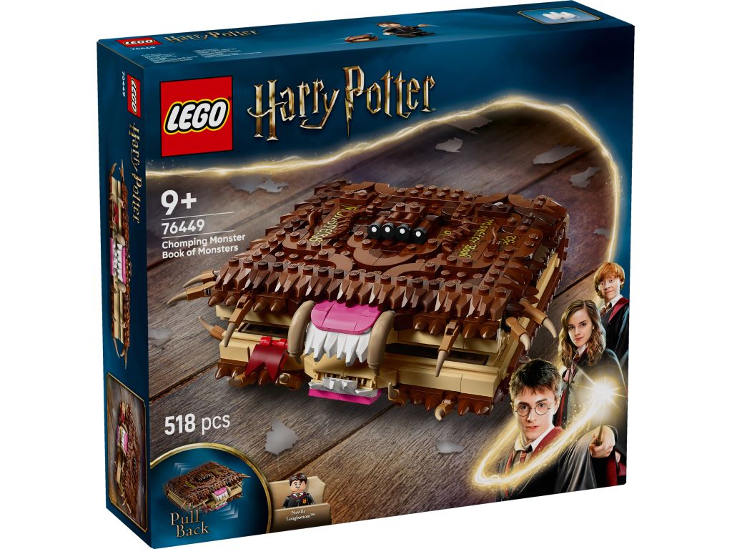 LEGO 76449 Potworna księga potworów z zębami