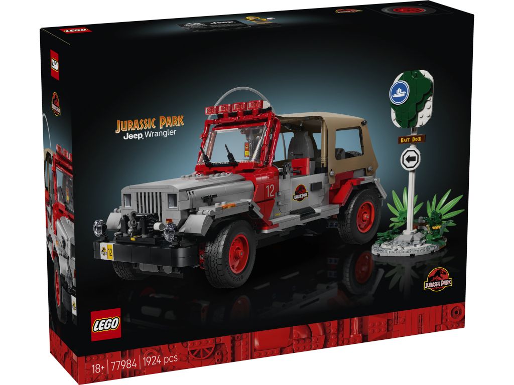 LEGO 77984 Jurassic Park Jeep Wrangler