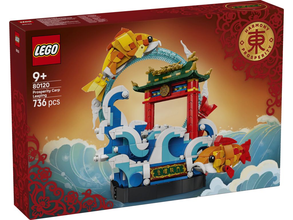 LEGO 80120 Karp przeskakujący przez Smoczą Bramę