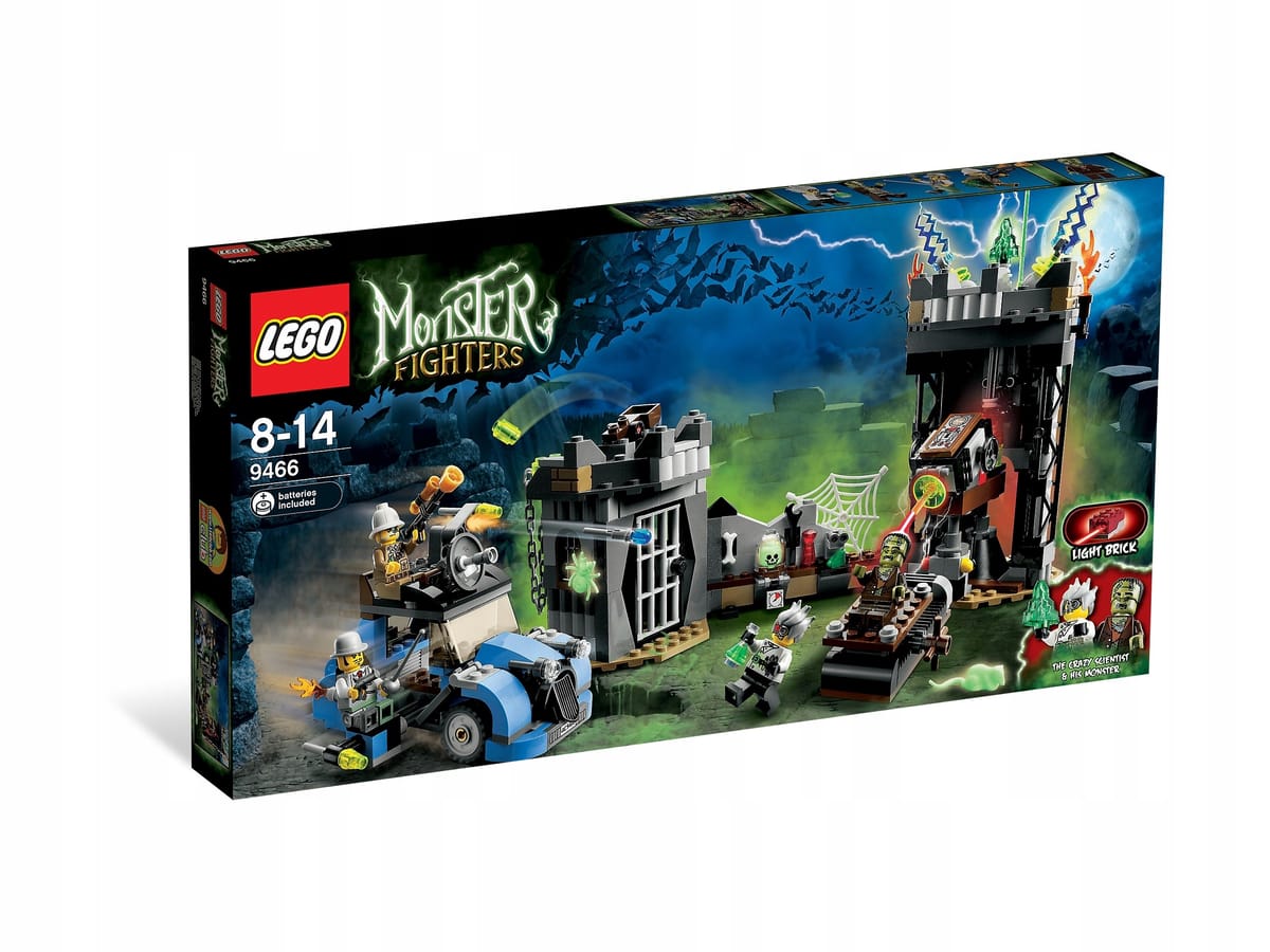 LEGO 9466 The Crazy Scientist & His Monster